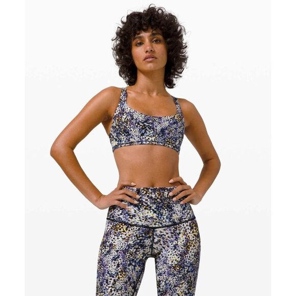 Lululemon Free To Be Bra Wild *Light Support, A/B CupFloral Metropolis Multi  4 - Picture 7 of 9